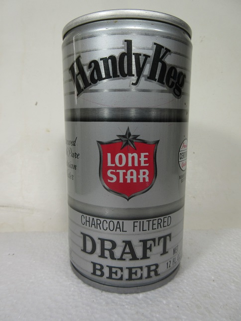 Lone Star Handy Keg - 'Charcoal Filtered' - crimped w Lift Ring